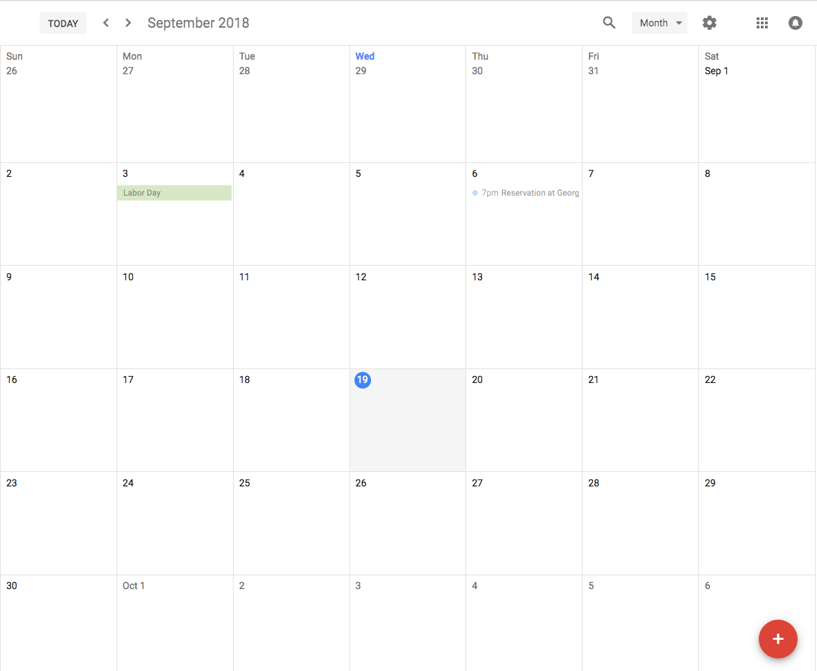 Google Calendar